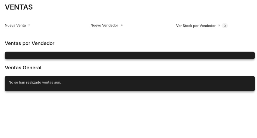Módulo de ventas